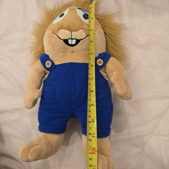 Plush‎ Toy with Blue Overalls - Picture 3 of 3